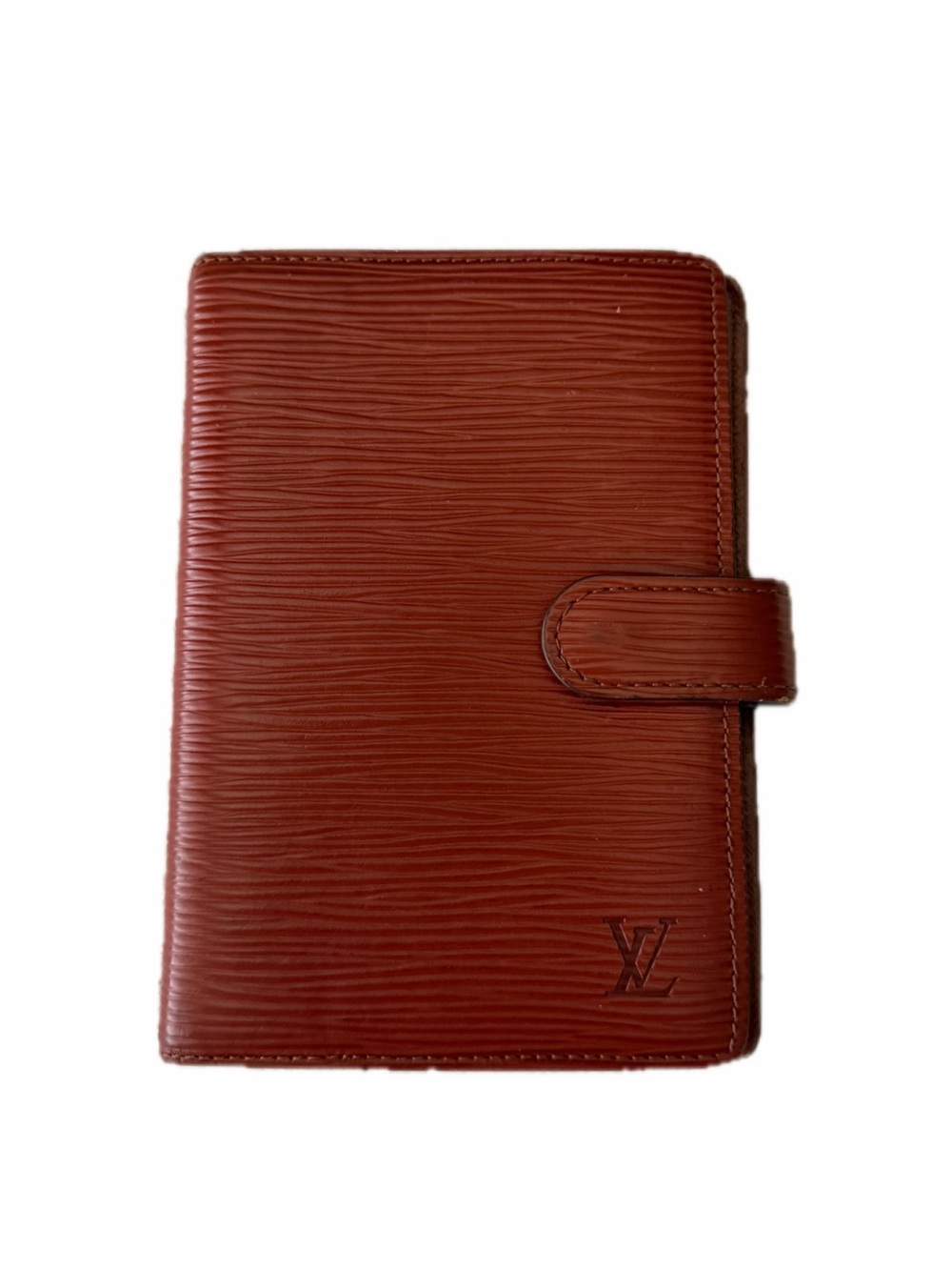 Louis Vuitton Brown Epi Leather Agenda Cover